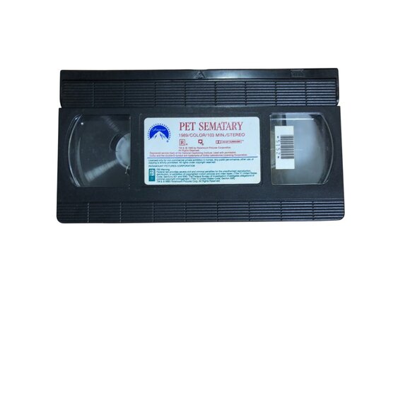 Stephen Kings Pet Sematary 1989 VHS 80s Horror Movie Home Video Tape Film - Picture 6 of 11